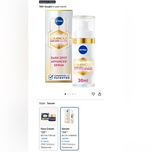 Nivea Luminous Dark Spot Solution Serum